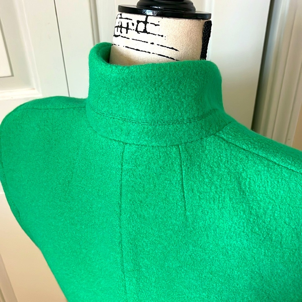 NWT J.Crew Leighton BlazerJacket in Italian Boiled Wool in Vintage Kelly 8 10 - Picture 13 of 16